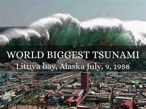 alaska tsunami 1958|World's Biggest Tsunami .